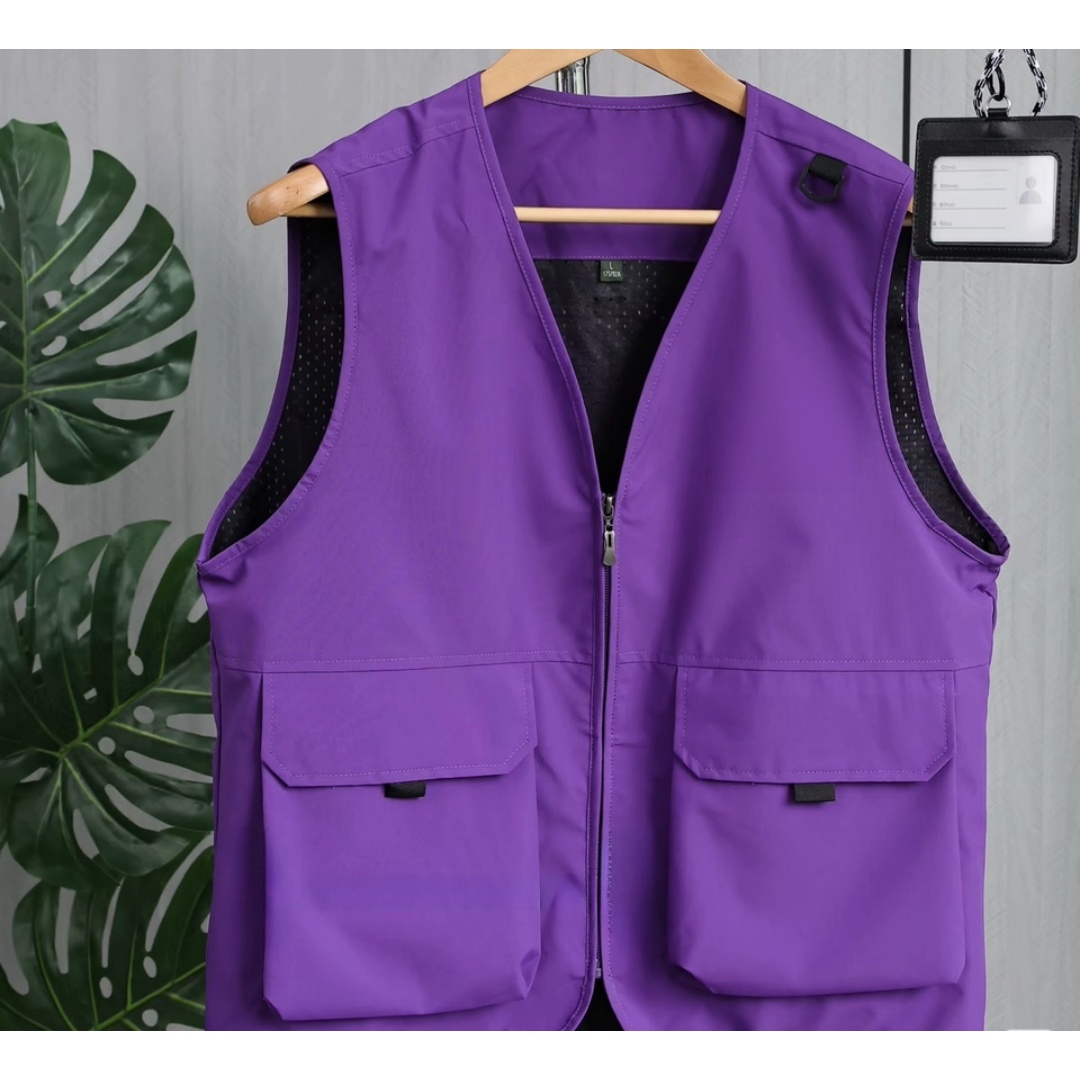 Fishing Vest - Herren Outdoor-Fotografie-Arbeitsweste, High-Tech-Taktische Weste mit Mehreren