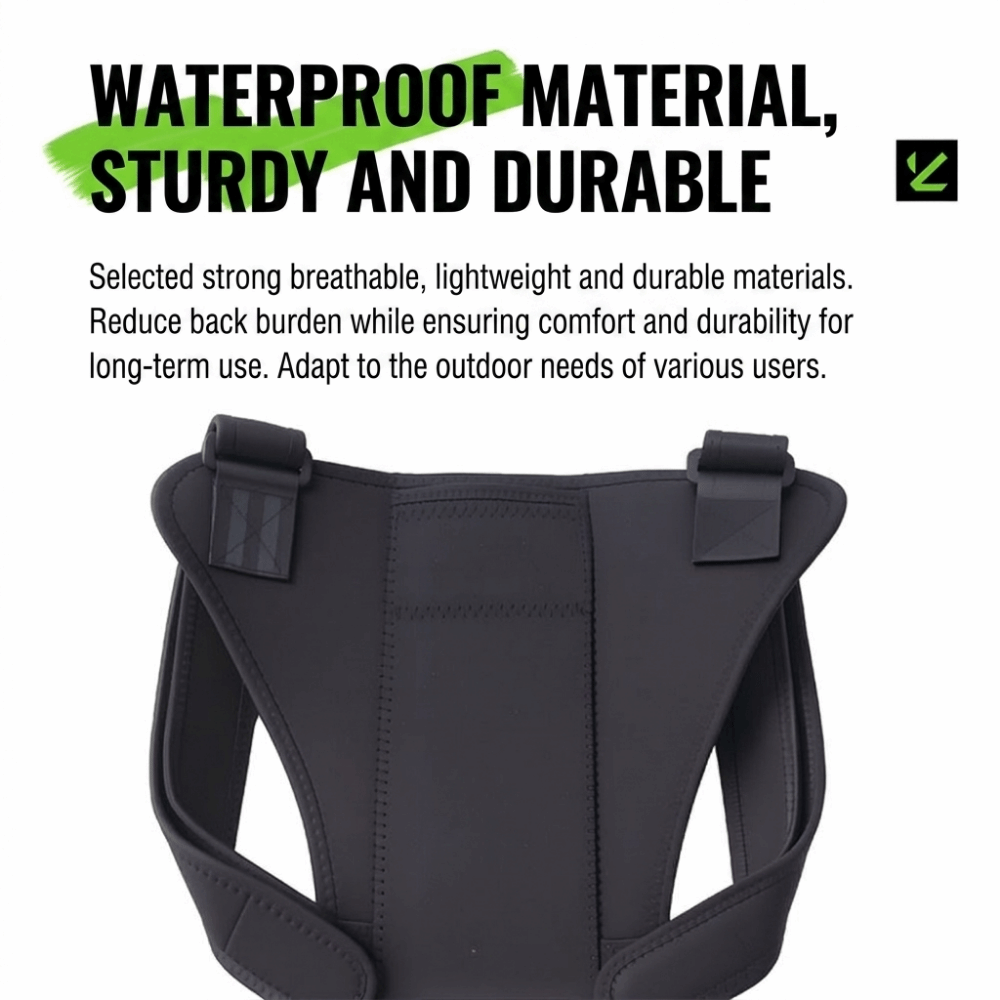 Fishing Vest - Tragbarer Rucksack-Regenschirm-Gurt, Verstellbarer, am Körper montierbarer