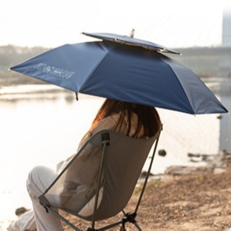 Fishing Hat - Kopfbedeckung Regenschirm Outdoor Anglerhut Sonnenschutz Wasserdichter